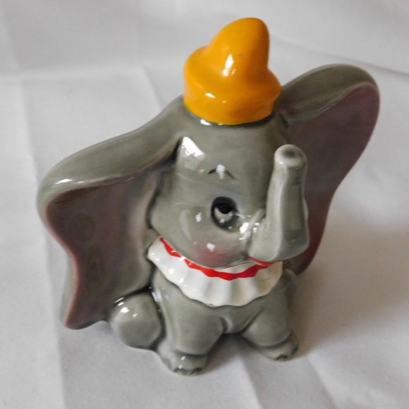 Vintage Ceramic Figurine Walt Disney Productions Dumbo Elephant MIJ Japan - Picture 6 of 7